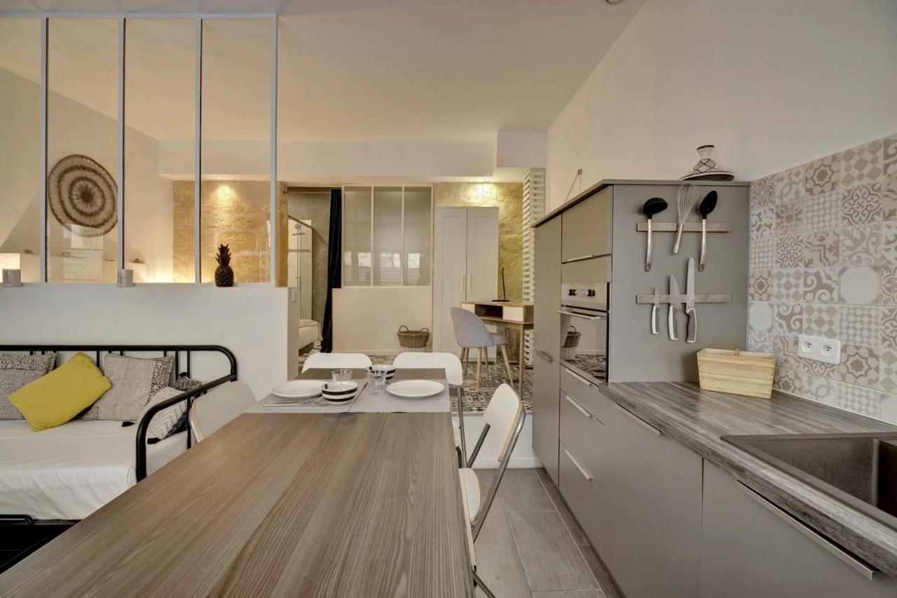 L'Atelier d'Auguste - Terrasse en plein cœur de Bordeaux Appartement Buitenkant foto